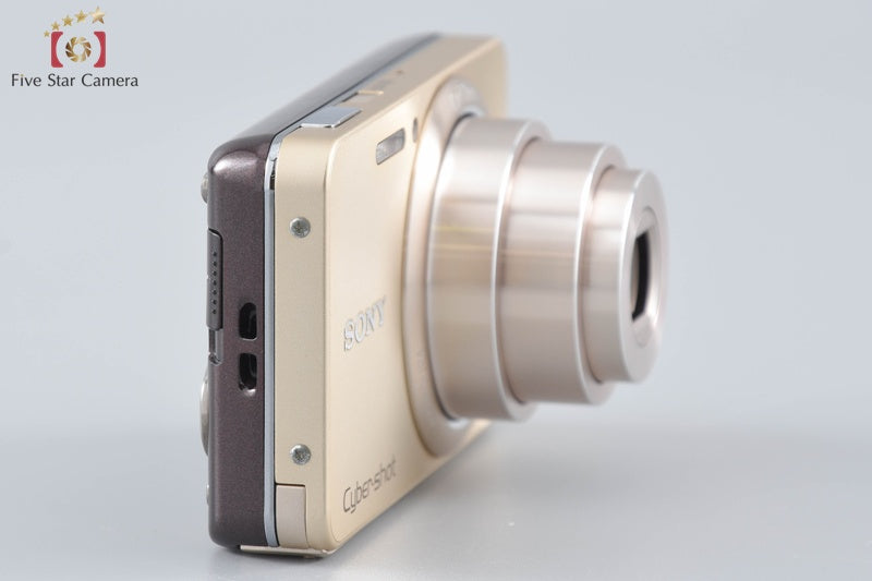 Sony Cyber-Shot DSC-W570 Gold 16.1 MP Digital Camera [Japanese Language Only]