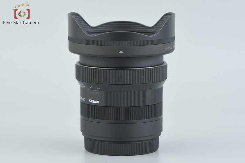 SIGMA 10-18mm f/2.8 DC DN Contemporary for Fujifilm X Mount