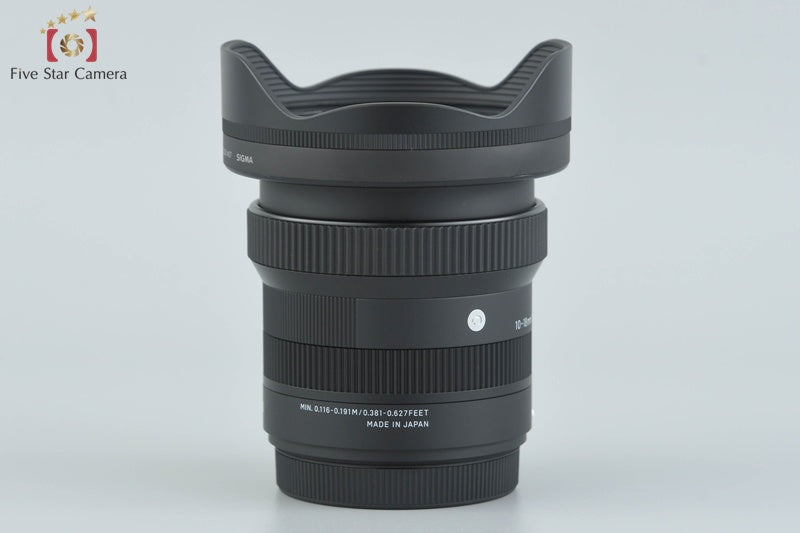 SIGMA 10-18mm f/2.8 DC DN Contemporary for Fujifilm X Mount