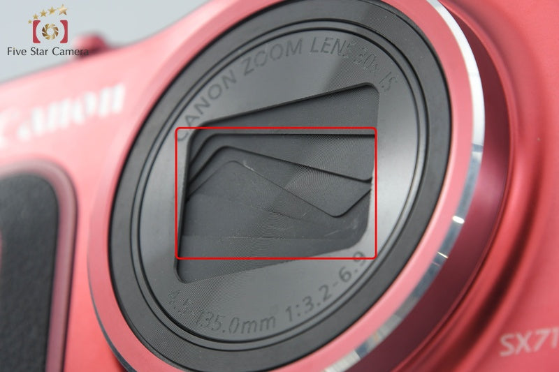 Canon PowerShot SX710 HS Red 20.3 MP Digital Camera