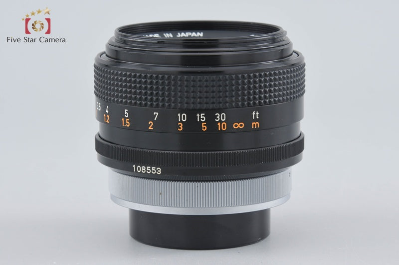 Canon FD 55mm f/1.2 S.S.C.