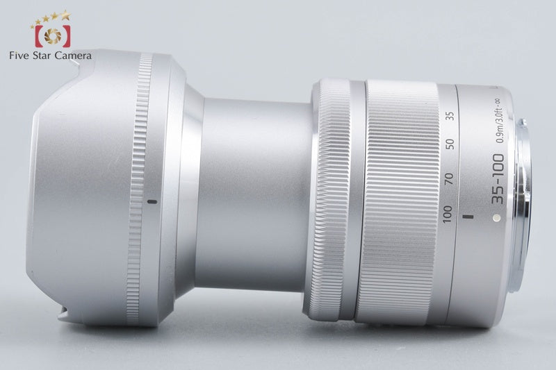 Panasonic LUMIX G VARIO 35-100mm f/4-5.6 ASPH. MEGA O.I.S. H-FS35100 Silver
