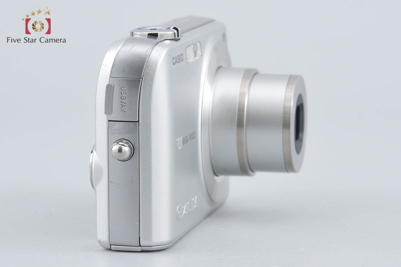 Casio EXILIM ZOOM EX-Z1050 Silver 10.1 MP Digital Camera w/ Box