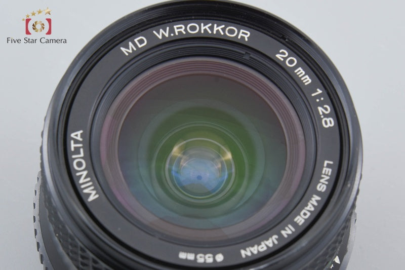 Minolta MD W.ROKKOR 20mm f/2.8