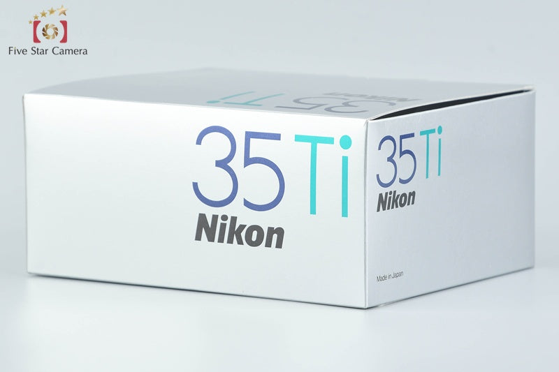 Nikon 35Ti 35mm Point & Shoot Film Camera w/ Box