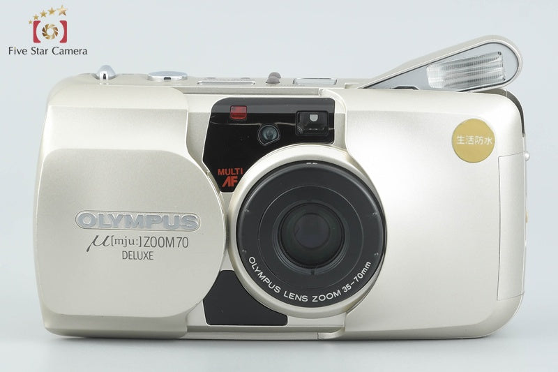 Olympus μ[mju:] ZOOM 70 DELUXE 35mm Point & Shoot Film Camera