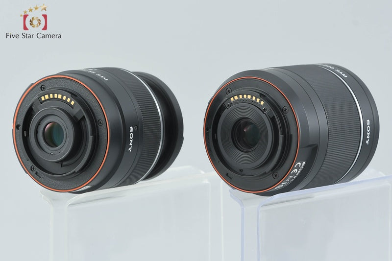 SONY α330 DSLR-A330 Black 10.2 MP 18-55 55-200 Lenses [Japanese Language Only]