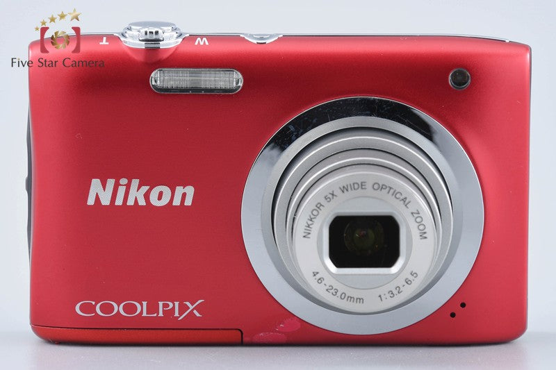 Nikon COOLPIX A100 Red 20.1 MP Digital Camera