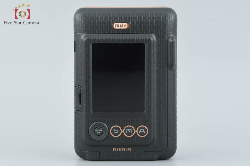 FUJIFILM Instax Mini LiPlay Elegant Black Instant Film Camera w/ Box