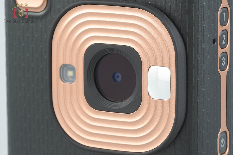 FUJIFILM Instax Mini LiPlay Elegant Black Instant Film Camera w/ Box