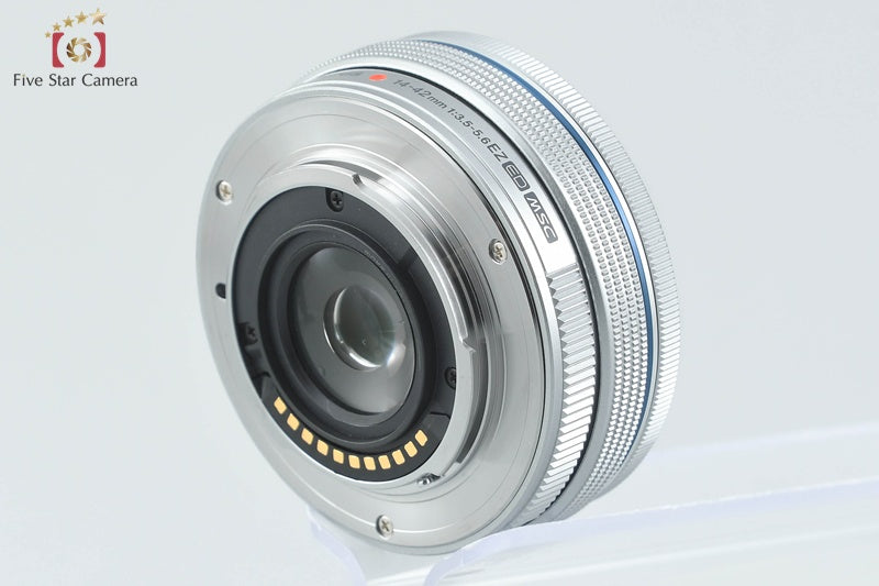 "Count 1,333" Olympus OM-D E-M10 Mark III Silver 16.0 MP Digital Camera 14-42 Lens