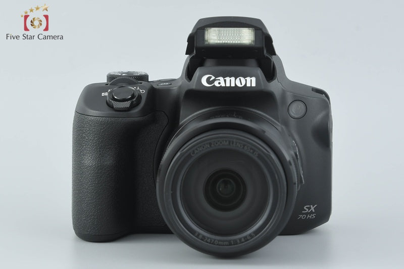Canon PowerShot SX70 HS Black 20.3 MP Digital Camera w/ Box