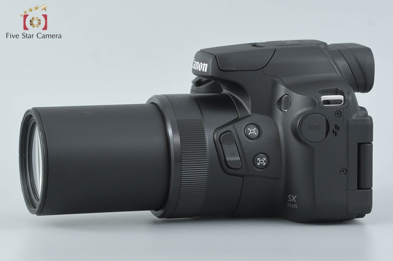 Canon PowerShot SX70 HS Black 20.3 MP Digital Camera w/ Box