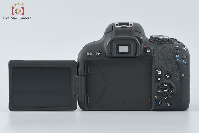 "Count 1,602" Canon EOS Kiss X9i / Rebel T7i / 800D 24.2 MP 18-55 55-250 Lenses