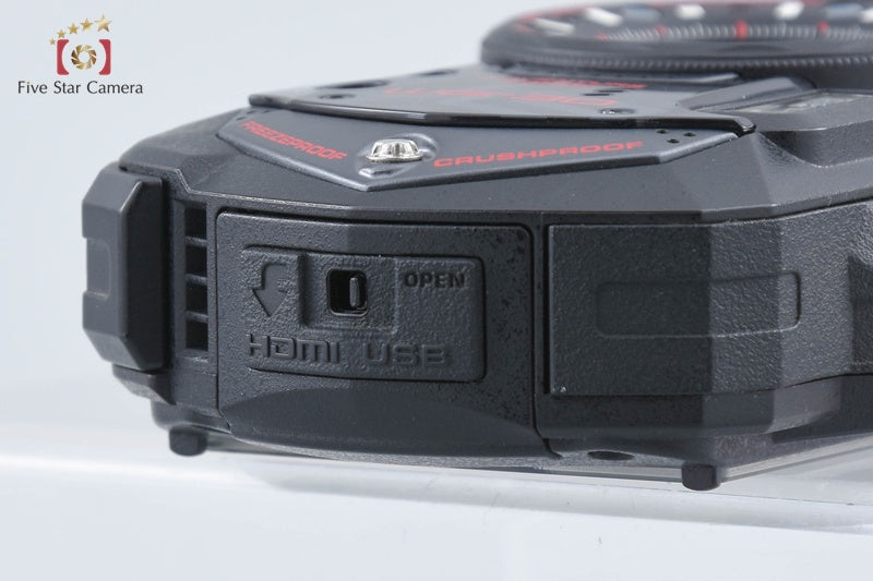 "Count 90" Ricoh PENTAX WG-30 Black 16.0 MP Waterproof Action Camera