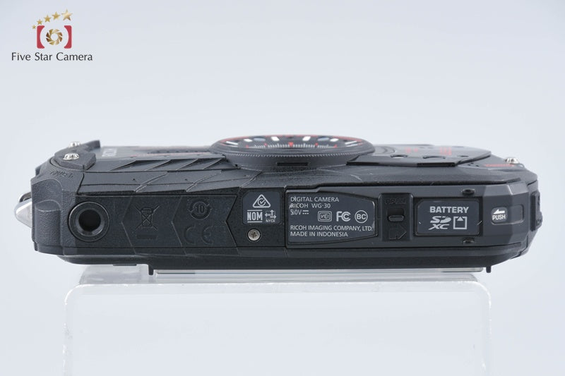 "Count 90" Ricoh PENTAX WG-30 Black 16.0 MP Waterproof Action Camera