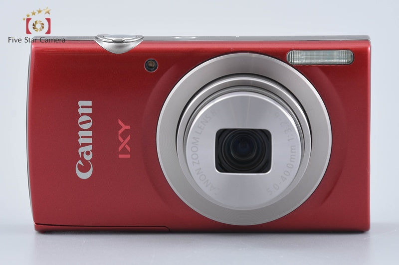 Canon IXY 200 Red 20.0 MP Digital Camera w/ Box