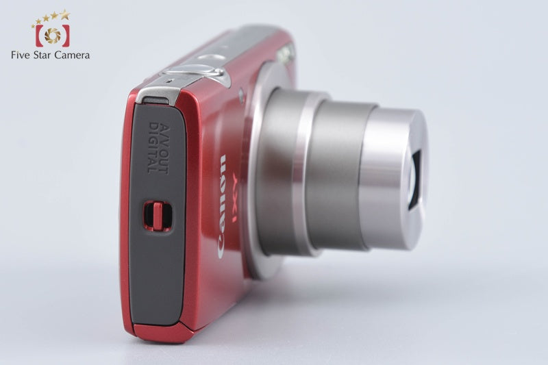 Canon IXY 200 Red 20.0 MP Digital Camera w/ Box