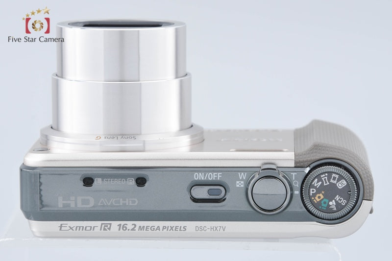 SONY Cyber-Shot DSC-HX7V Gold 16.2 MP Digital Camera [Japanese Language Only]