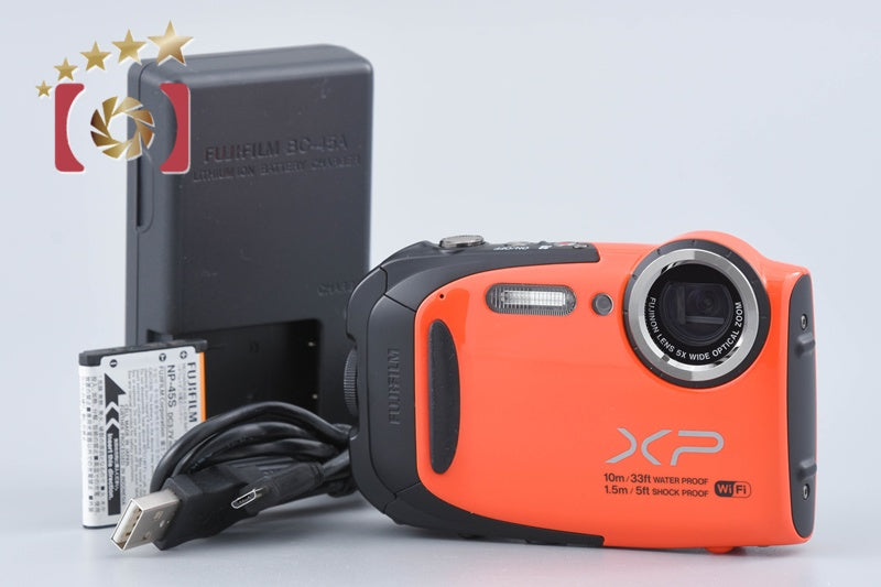 Fujifilm FinePix XP70 Orange 16.4 MP Digital Camera