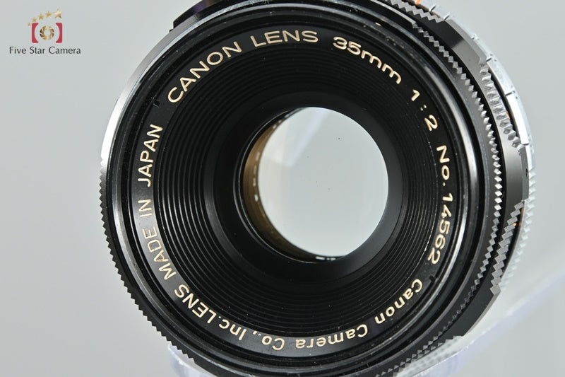 Canon 35mm f/2 L39 LTM Leica Thread Mount Lens [Very Good]