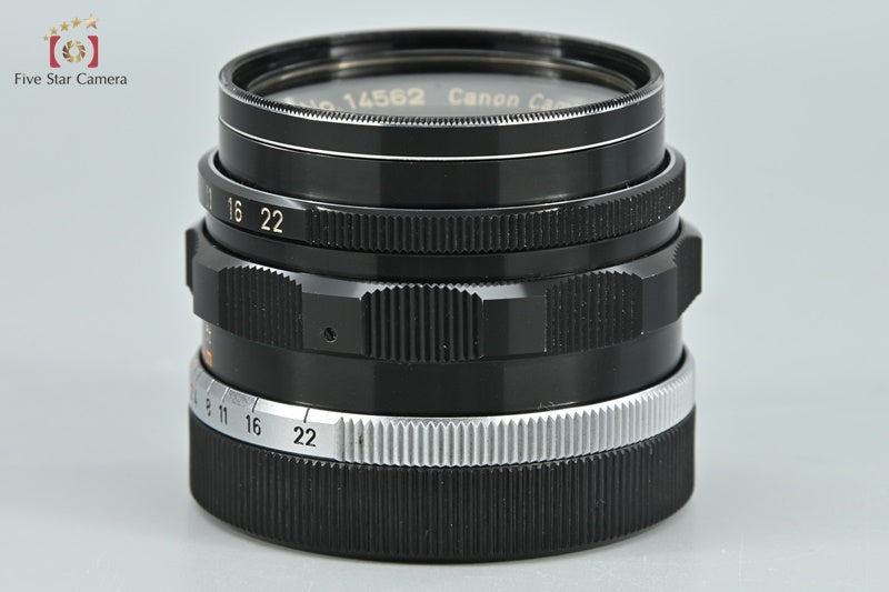 Canon 35mm f/2 L39 LTM Leica Thread Mount Lens [Very Good]