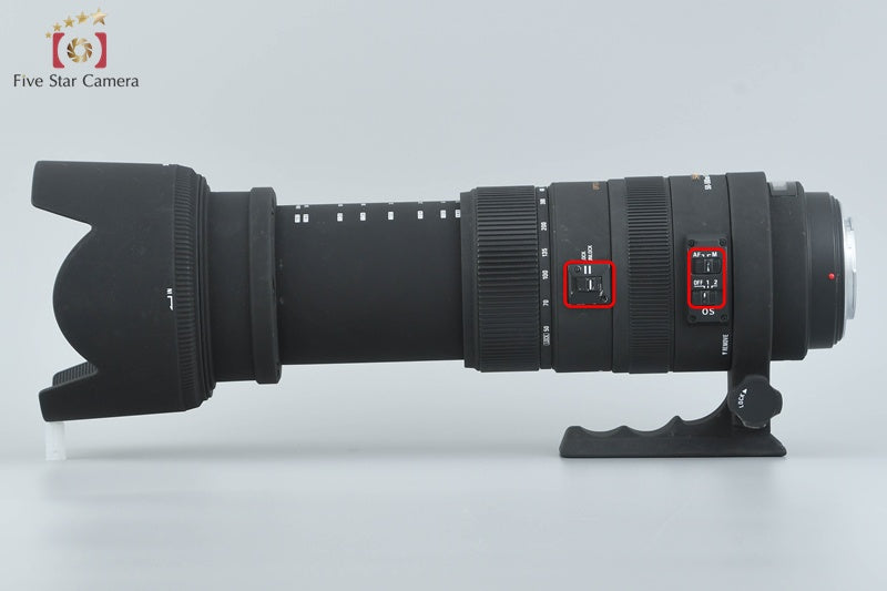 Sigma APO 50-500mm f/4.5-6.3 DG OS HSM for Sony/Minolta A Mount