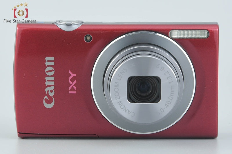 Canon IXY 120 Red 16.0 MP Digital Camera w/ Box