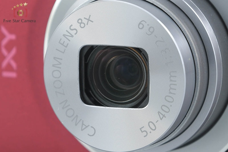 Canon IXY 120 Red 16.0 MP Digital Camera w/ Box