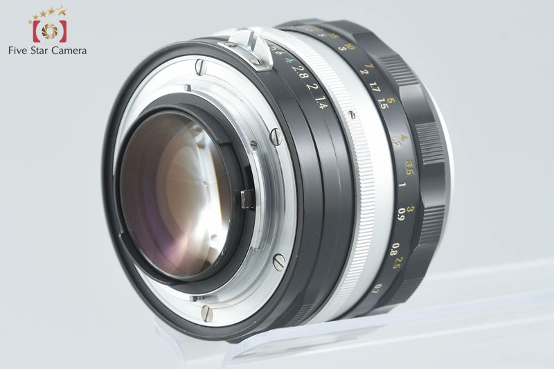 Nikon NIKKOR-S Auto 50mm f/1.4 Non Ai Lens