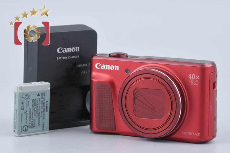 Canon PowerShot SX720 HS Red 20.3 MP Digital Camera