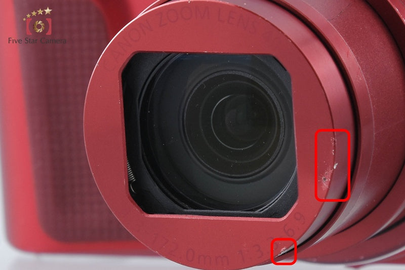 Canon PowerShot SX720 HS Red 20.3 MP Digital Camera