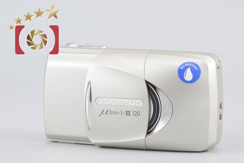 Olympus μ[mju:]-III 120 35mm Point & Shoot Film Camera