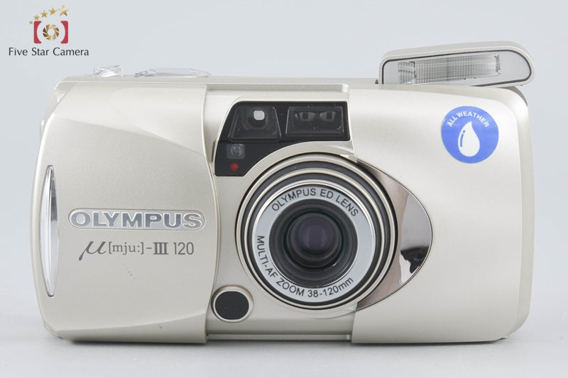 Olympus μ[mju:]-III 120 35mm Point & Shoot Film Camera