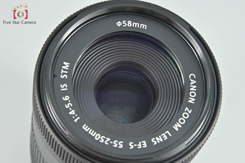 Canon EF-S 55-250mm f/4-5.6 IS STM [Excellent]