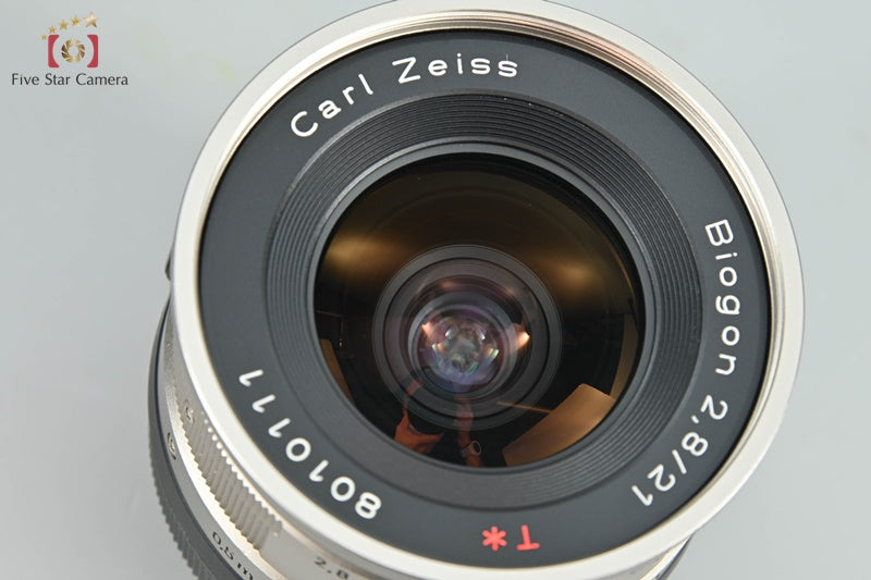 CONTAX Carl Zeiss Biogon 21mm f/2.8 T* + GF-21 Viewfinder [Near Mint]
