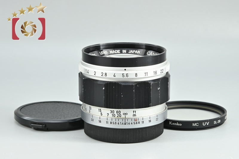 Canon 50mm f/1.4 L39 Leica Thread Mount Lens