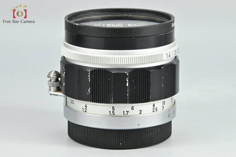 Canon 50mm f/1.4 L39 Leica Thread Mount Lens