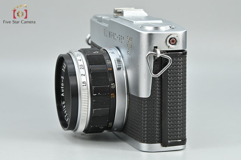 Olympus PEN F 35mm Half Frame Film Camera + F.ZUIKO AUTO-S 38mm f/1.8