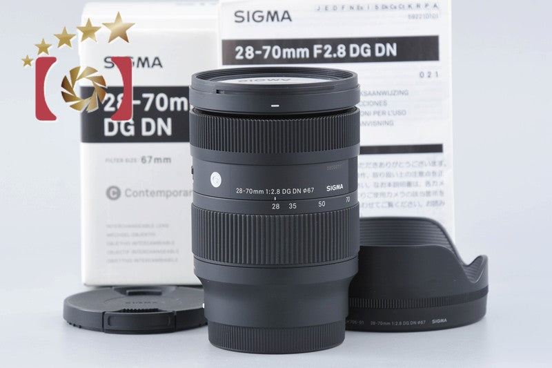 Sigma 28-70mm f/2.8 DG DN Contemporary for Sony E Mount w/ Box