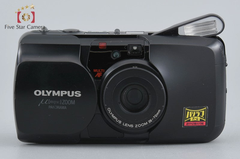 Olympus μ[mju:] ZOOM PANORAMA 35mm Point & Shoot Film Camera
