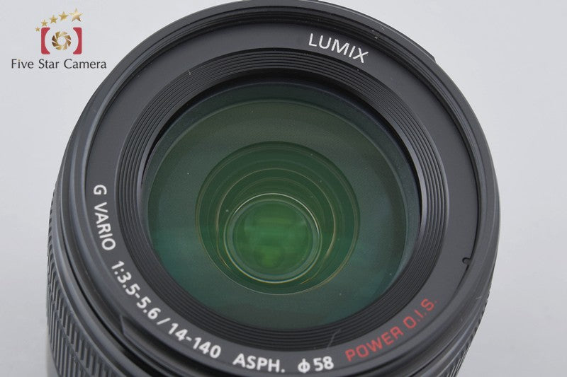 Panasonic LUMIX G VARIO 14-140mm f/3.5-5.6 ASPH. POWER O.I.S. Black H-FS14140