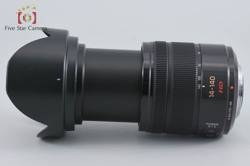 Panasonic LUMIX G VARIO 14-140mm f/3.5-5.6 ASPH. POWER O.I.S. Black H-FS14140