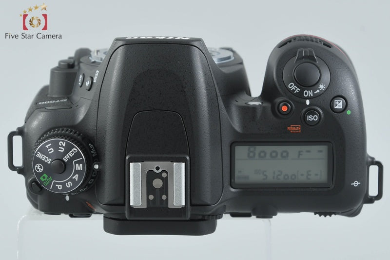 "Shutter count 842" Nikon D7500 20.9 MP Digital SLR Camera Body