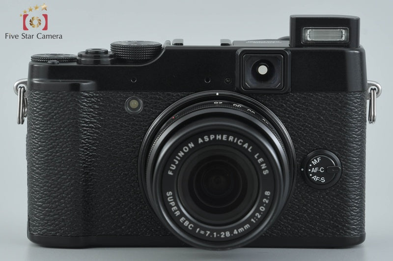 Fujifilm X10 Black 12.0 MP Digital Camera w/ Box