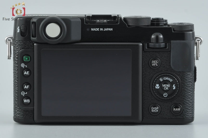 Fujifilm X10 Black 12.0 MP Digital Camera w/ Box
