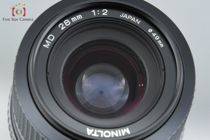 Minolta New MD 28mm f/2