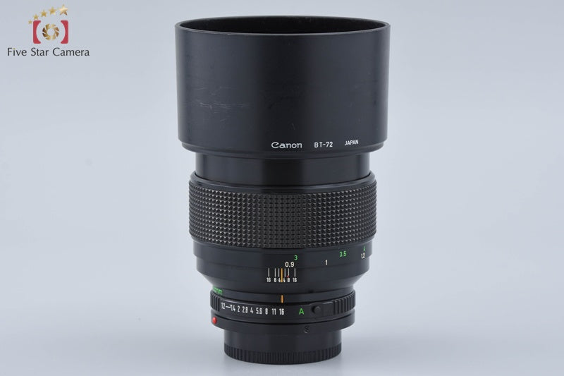 Canon New FD 85mm f/1.2 L