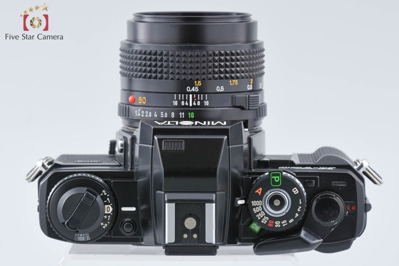 Minolta X-700 35mm SLR Film Camera + New MD 50mm f/1.4