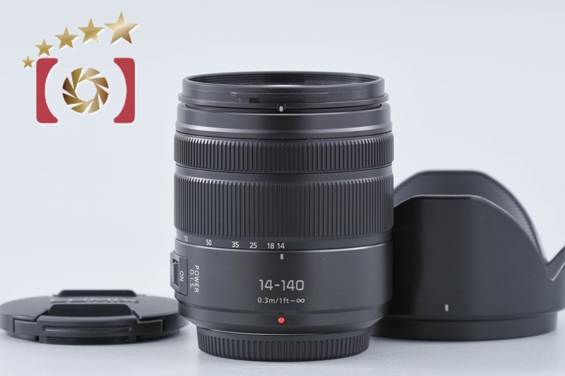 Panasonic LUMIX G VARIO 14-140mm f/3.5-5.6 ASPH. POWER O.I.S. Black H-FS14140